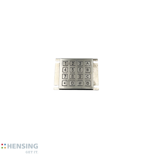 Robustes Metall-Tastenfeld mit Ziffern und Buchstaben für Verkaufsautomaten