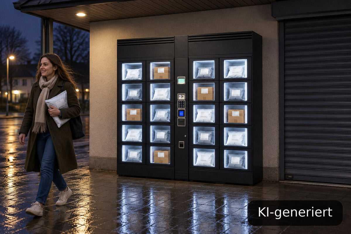 Mystery Box Automat am Abend – Überraschungspakete auch außerhalb der Ladenöffnung kaufen